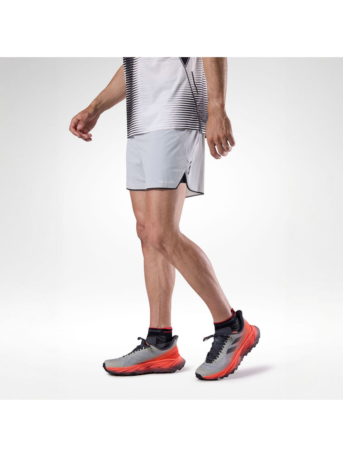 Szorty męskie ROSSIGNOL M Sapa 2In1 Short 7' szare