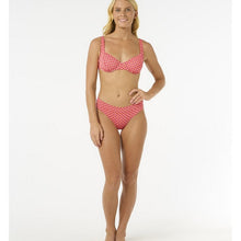 Stanik kąpielowy RIP CURL Shell Cove D-Dd Balconette czerwony
