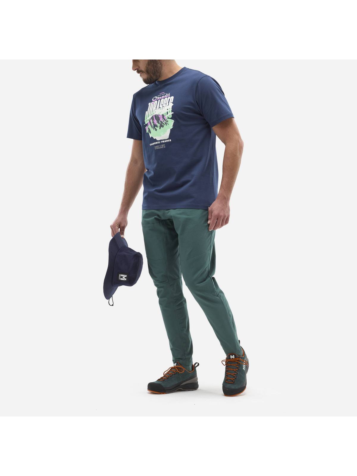 Koszulka MILLET CIMAISUMMIT TS SS M granatowy - Adventure Sports