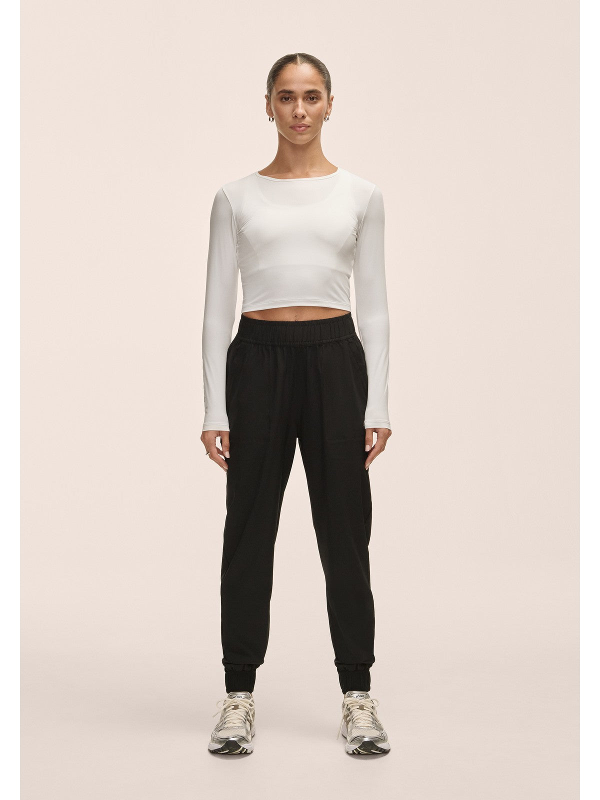 Spodnie damskie CASALL Everywhere Woven Pant kolor czarny