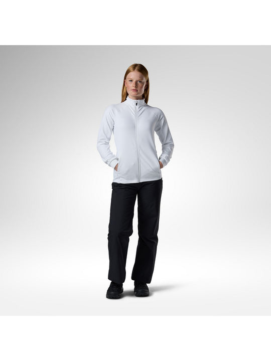 Bluza damska ROSSIGNOL W Mid Layer Stretch Jkt biała
