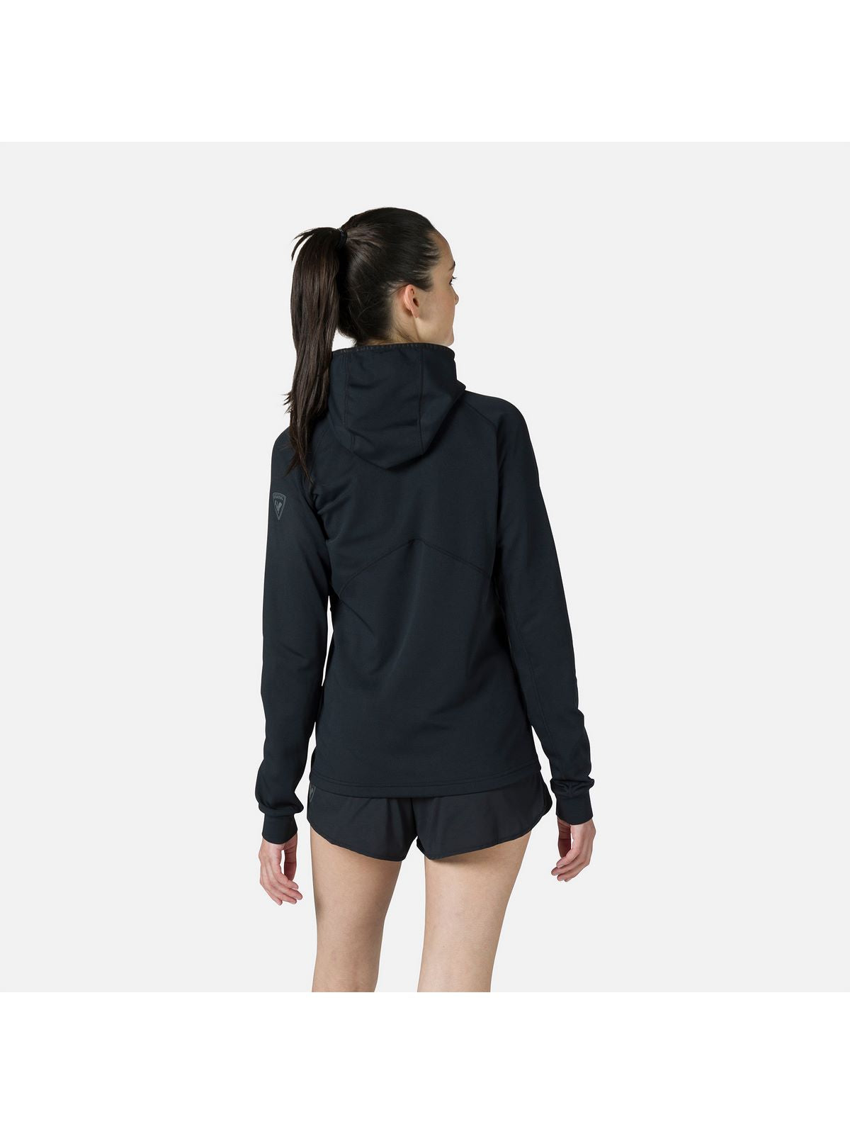 Bluza damska ROSSIGNOL W Mid Layer Thin Fz czarna