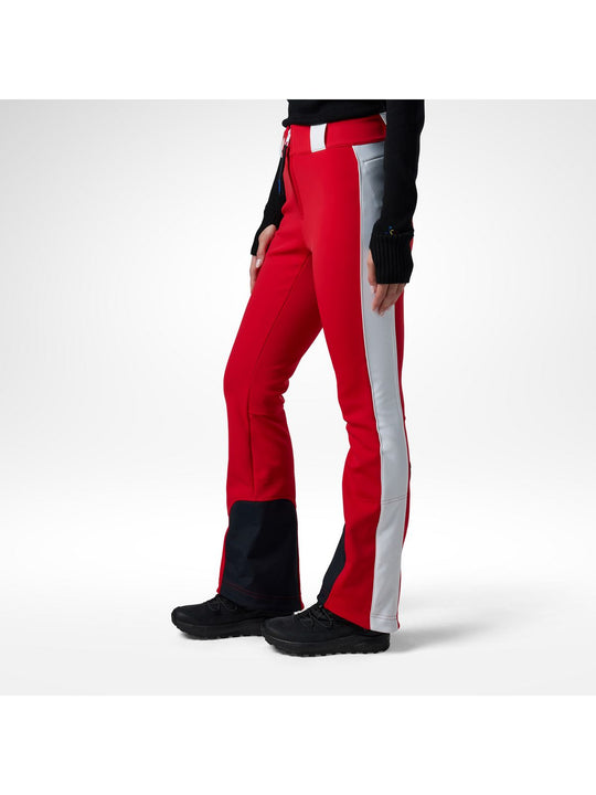 Spodnie narciarskie damskie ROSSIGNOL W Jcc Softshell Ski Pant czerwone
