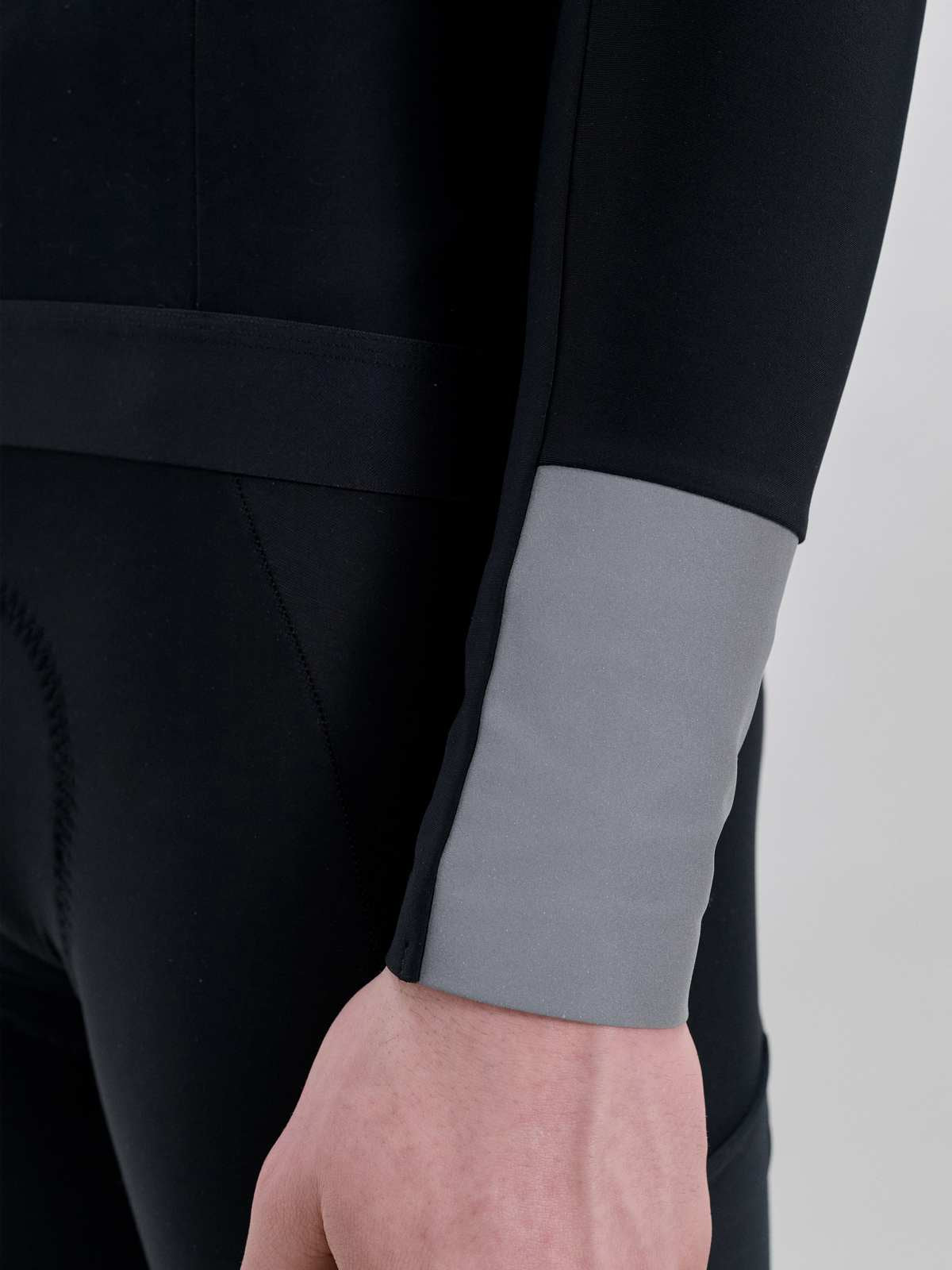 Koszulka rowerowa POC M's Cadence Thermal Lite L/S Jersey czarny