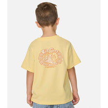 Koszulka chłopięca RIP CURL Ride The Wave Art Tee - Boy żółta
