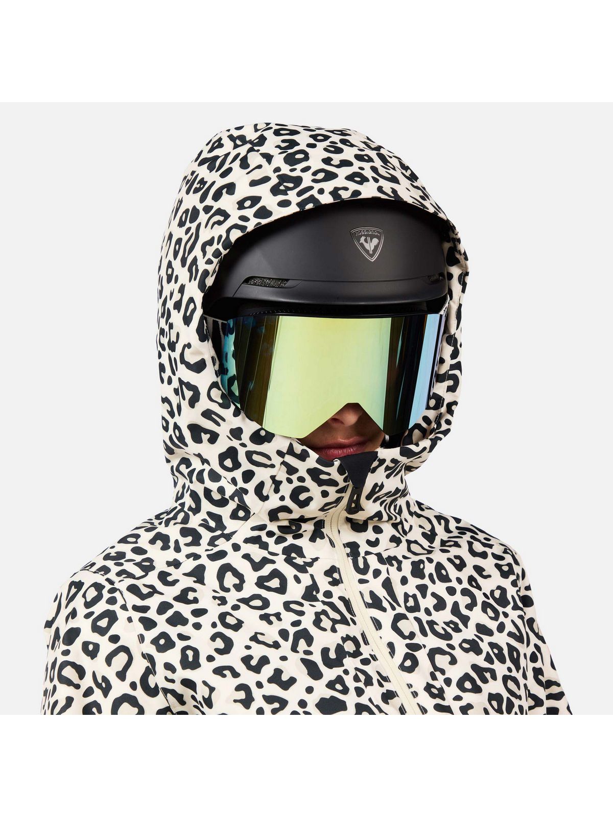 Kurtka narciarska damska ROSSIGNOL W ROCHRUN ALLOVER JKT multikolor