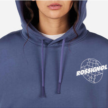 Bluza damska ROSSIGNOL W WATERFALL H RELAX SWEATSHIRT niebieska
