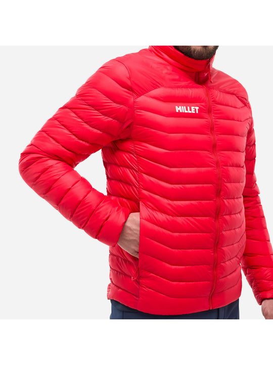 Kurtka męska MILLET Evole Light 700 Jkt M czerwona
