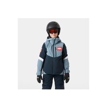 Kurtka narciarska dziecięca HELLY HANSEN Jr Elevate Jacket kolor granatowy
