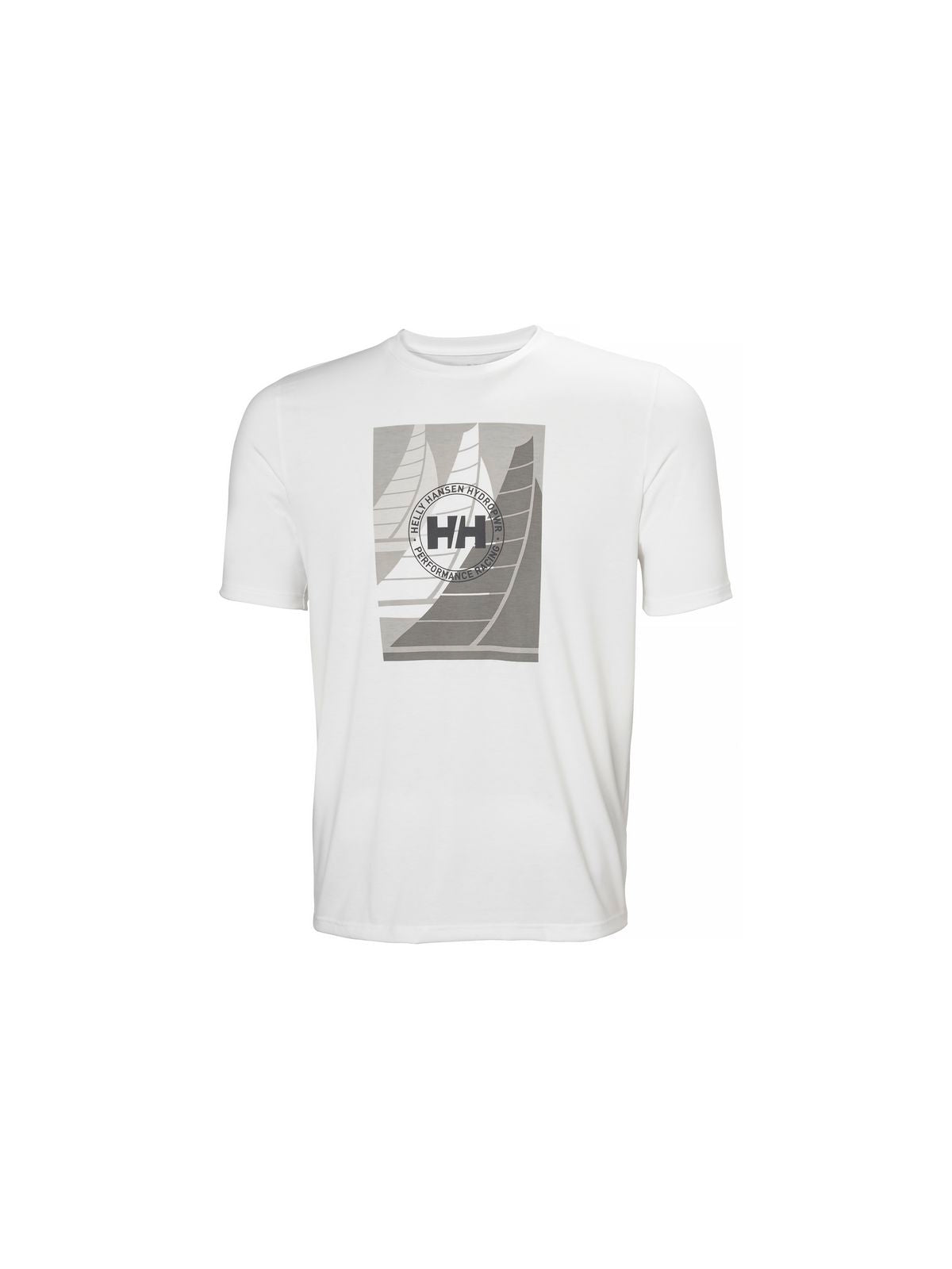 Koszulka HELLY HANSEN HP RACE GRAPHIC T-SH biały - Adventure Sports