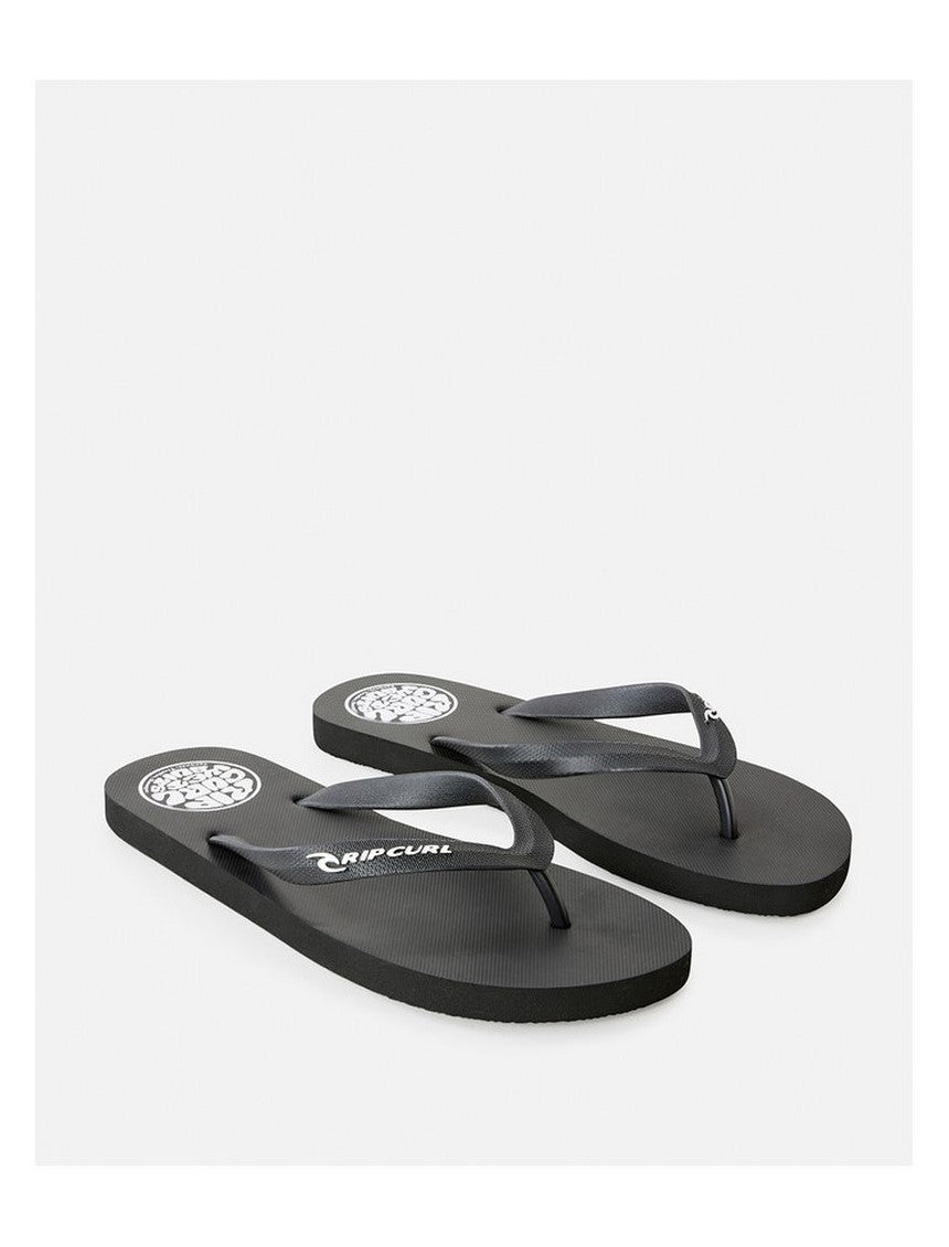 Japonki plażowe męskie RIP CURL Icons Of Surf Bloom Open Toe czarne