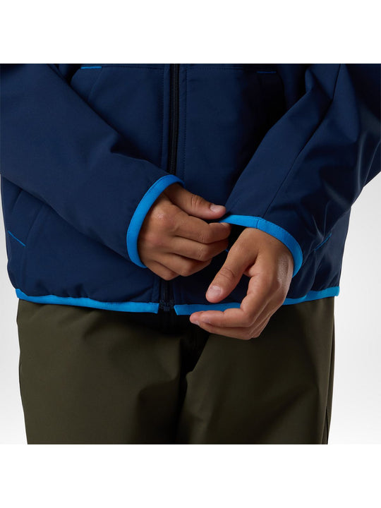 Bluza juniorska ROSSIGNOL Jr Reversible Hoodie Jacket niebieska
