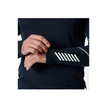 Koszulka męska HELLY HANSEN Lifa Merino Midweight Crew  kolor granatowy
