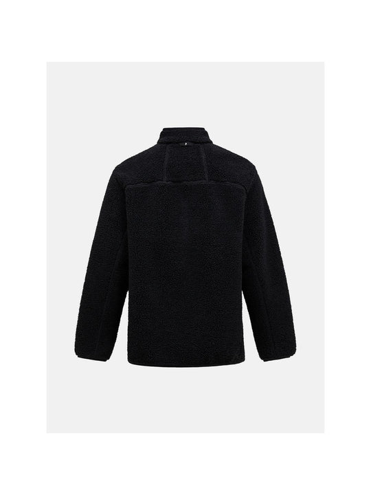Bluza męska PEAK PERFORMANCE Solid Heavy Pile Jacket czarna
