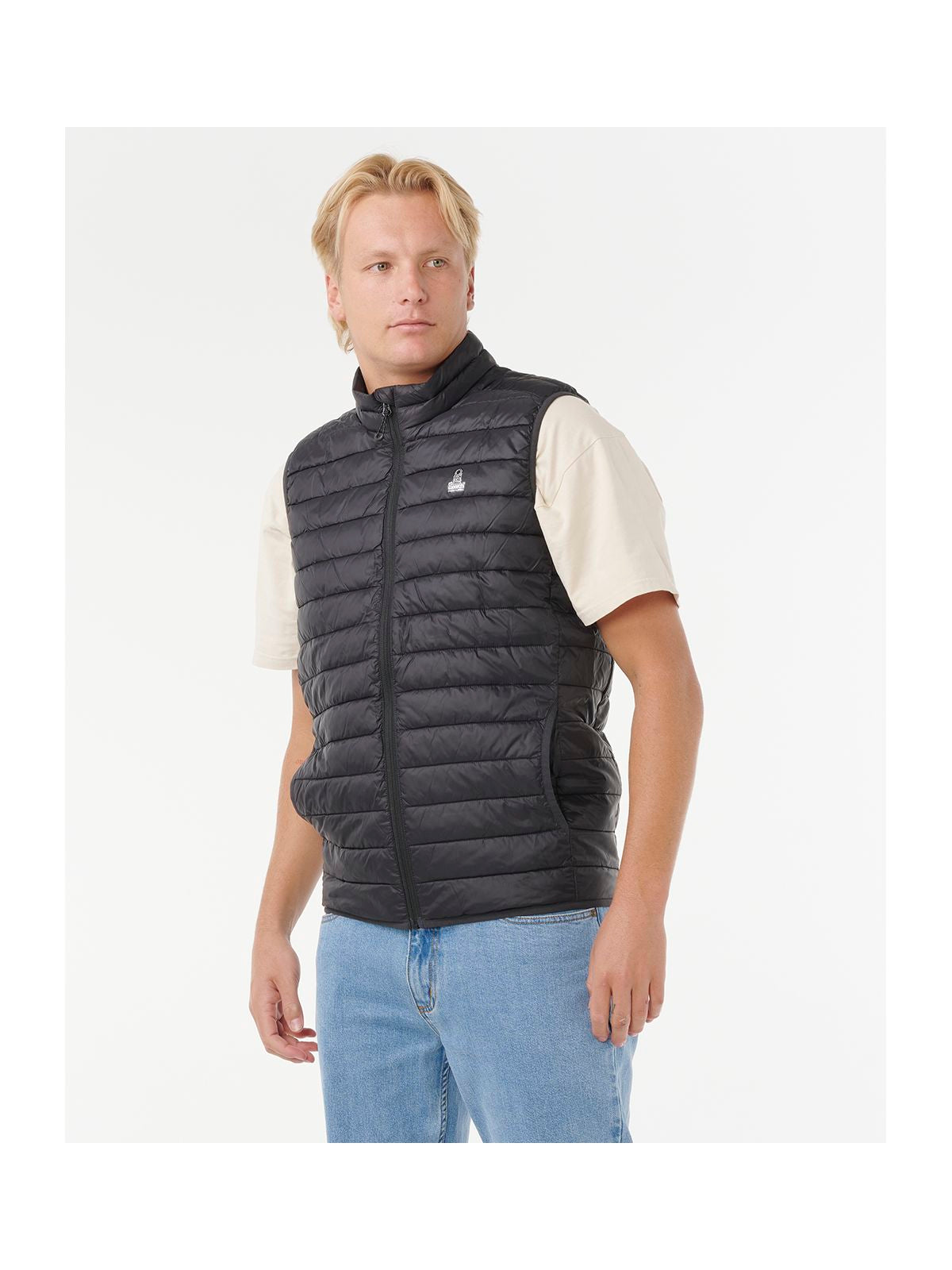 Kamizelka RIP CURL ANTI SERIES SEARCH PUFFER VST czarna