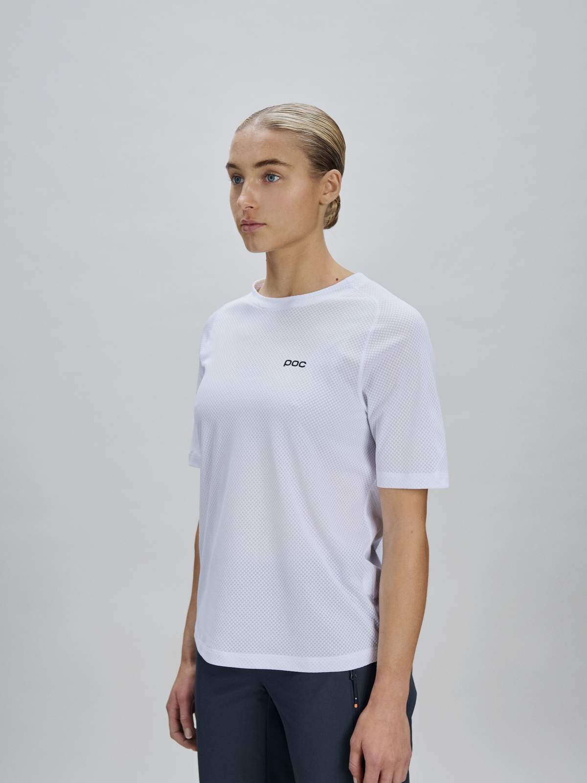 Koszulka rowerowa damska POC W's Motion Air S/S Jersey biała