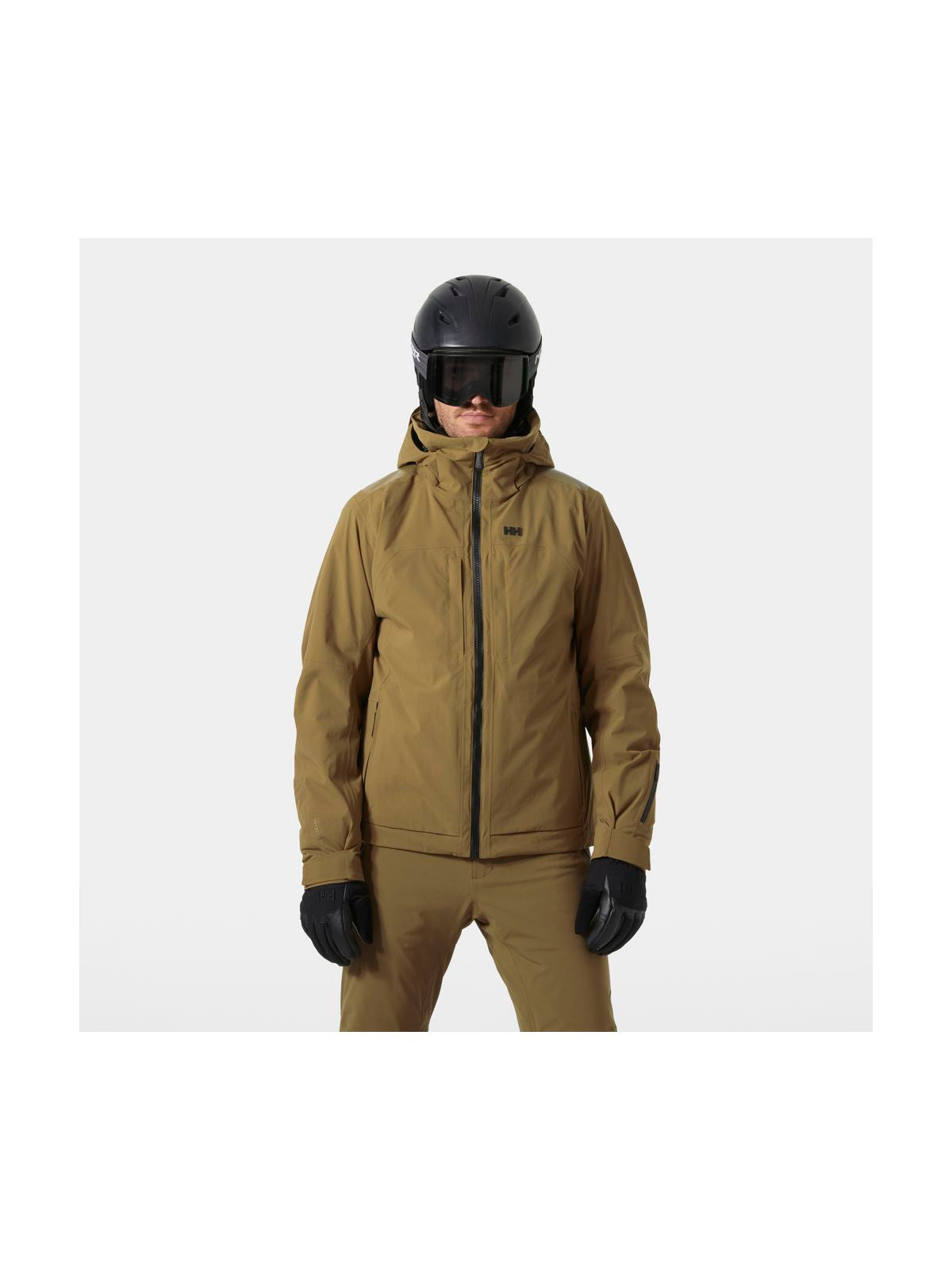 Kurtka narciarska męska HELLY HANSEN ATLAS INFINITY STRETCH JACKET brązowa