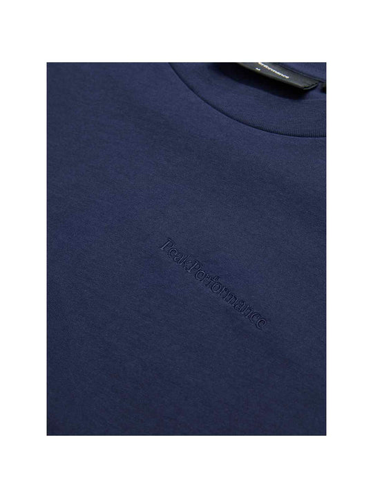 Koszulka męska Peak Performance M Original Small Logo Tee granatowa
