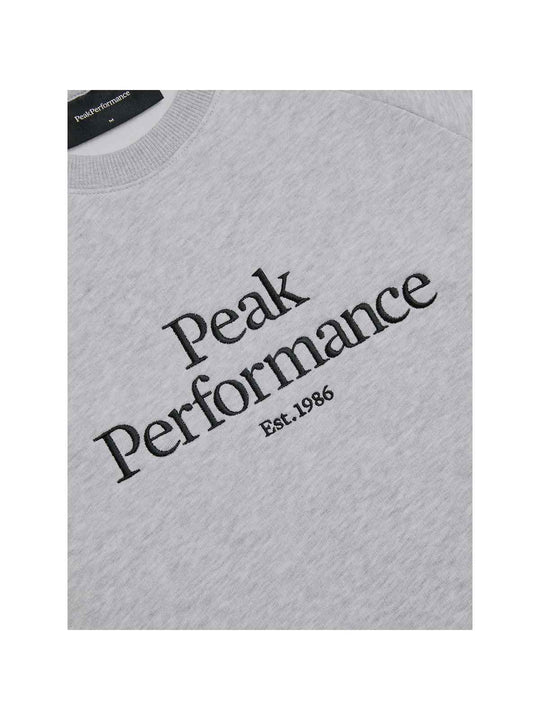 Bluza męska PEAK PERFORMANCE Original Crew szara
