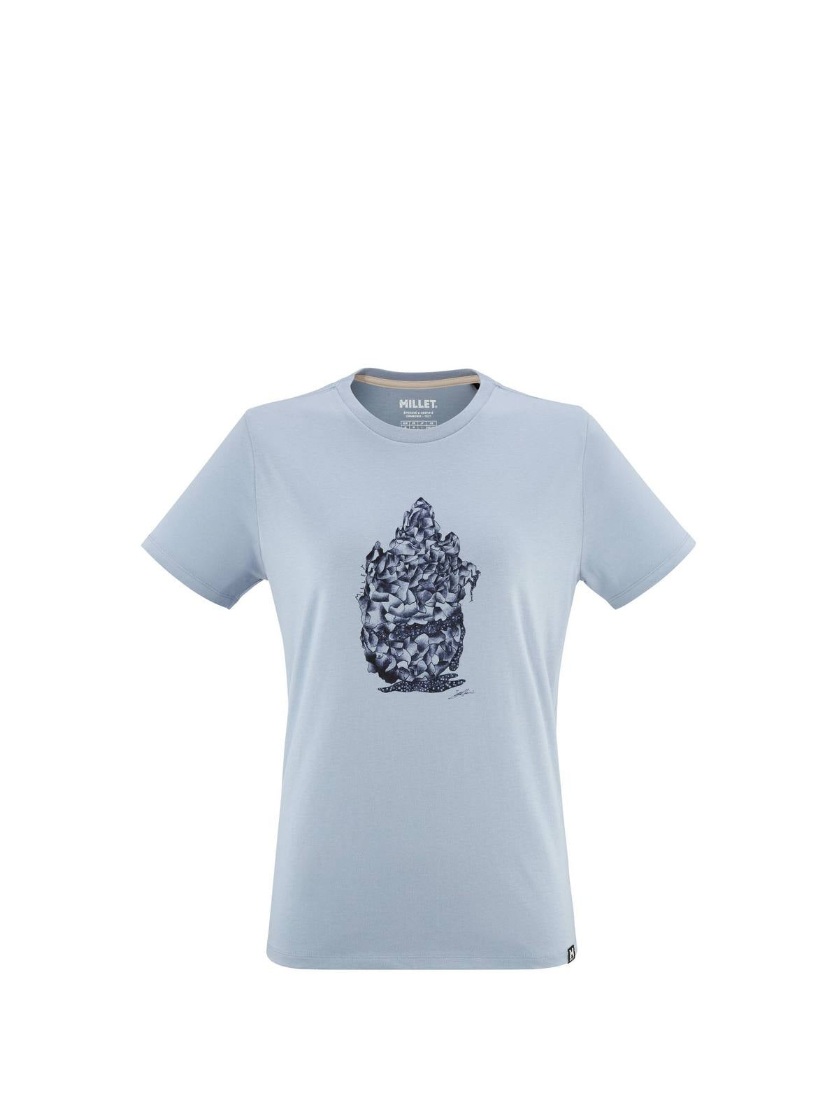 Koszulka MILLET CIMAICOLLAB TS SS W niebieski - Adventure Sports