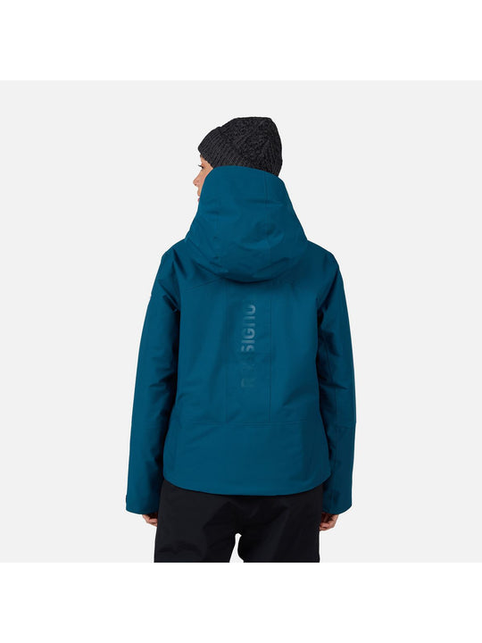 Kurtka narciarska damska ROSSIGNOL W ROCHRUN INSULATED JKT niebieska
