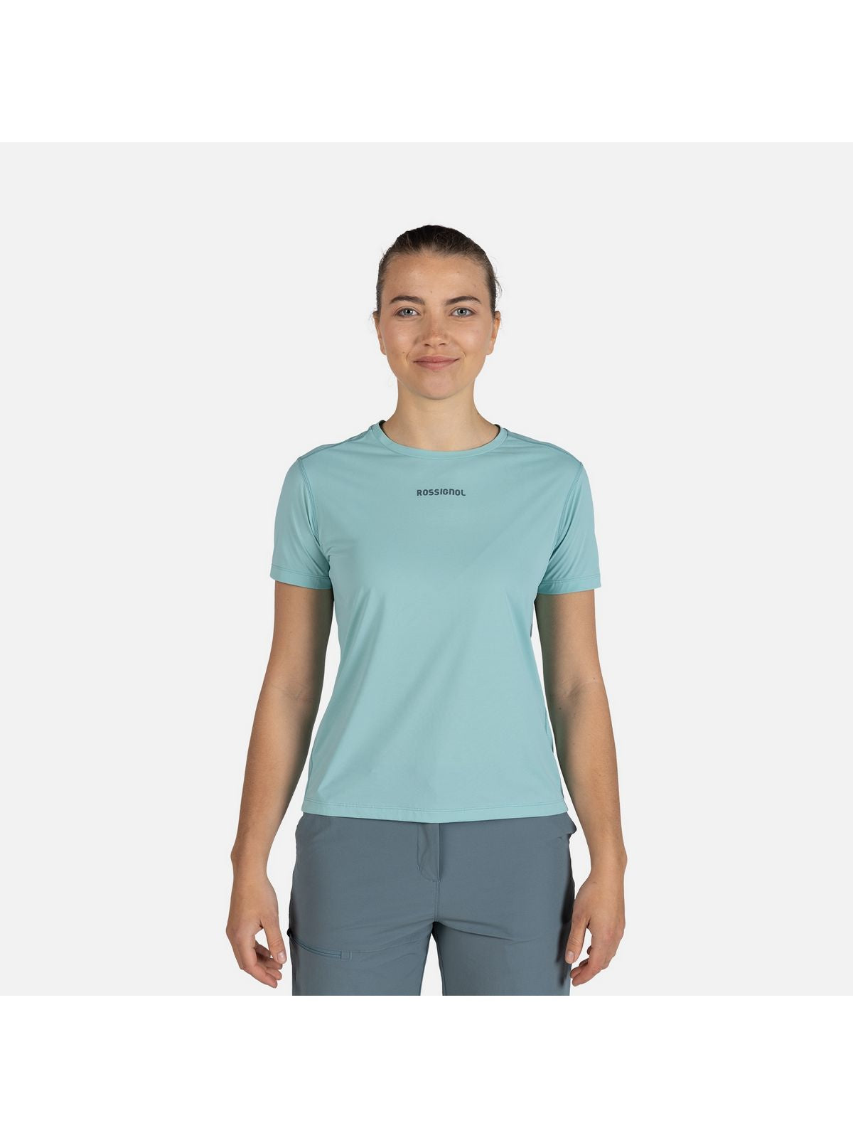 Koszulka do biegania damska ROSSIGNOL W Sidelhorn Tee niebieski - Adventure Sports