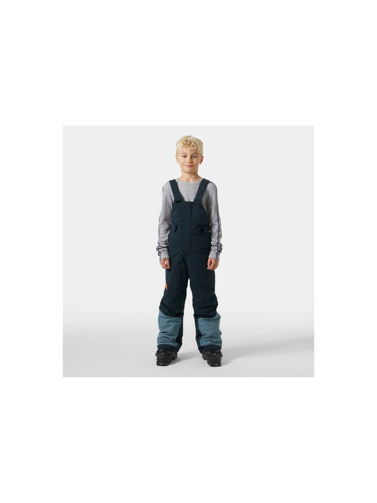 Spodnie narciarskie dziecięce HELLY HANSEN Jr Summit 2.0 Bib Pant kolor granatowy
