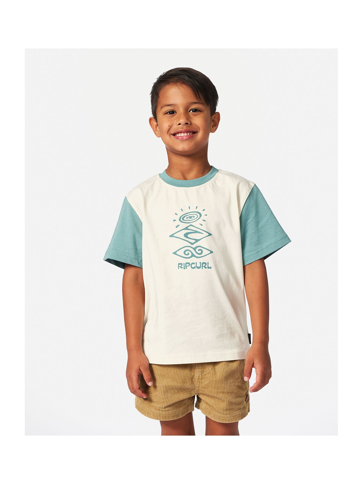 Koszulka RIP CURL Grom Energy Search Tee - Boy niebieski - Adventure Sports