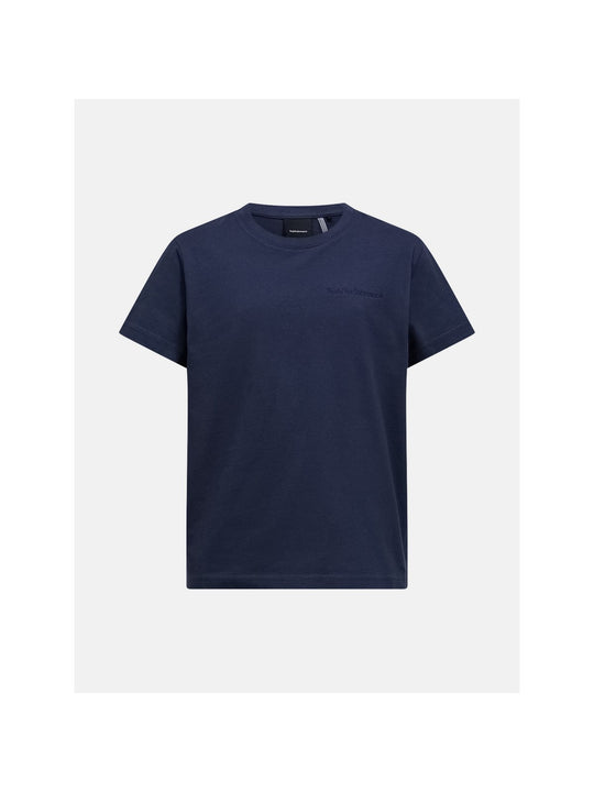 Koszulka PEAK PERFORMANCE Jr Original Small Logo Tee granatowy
