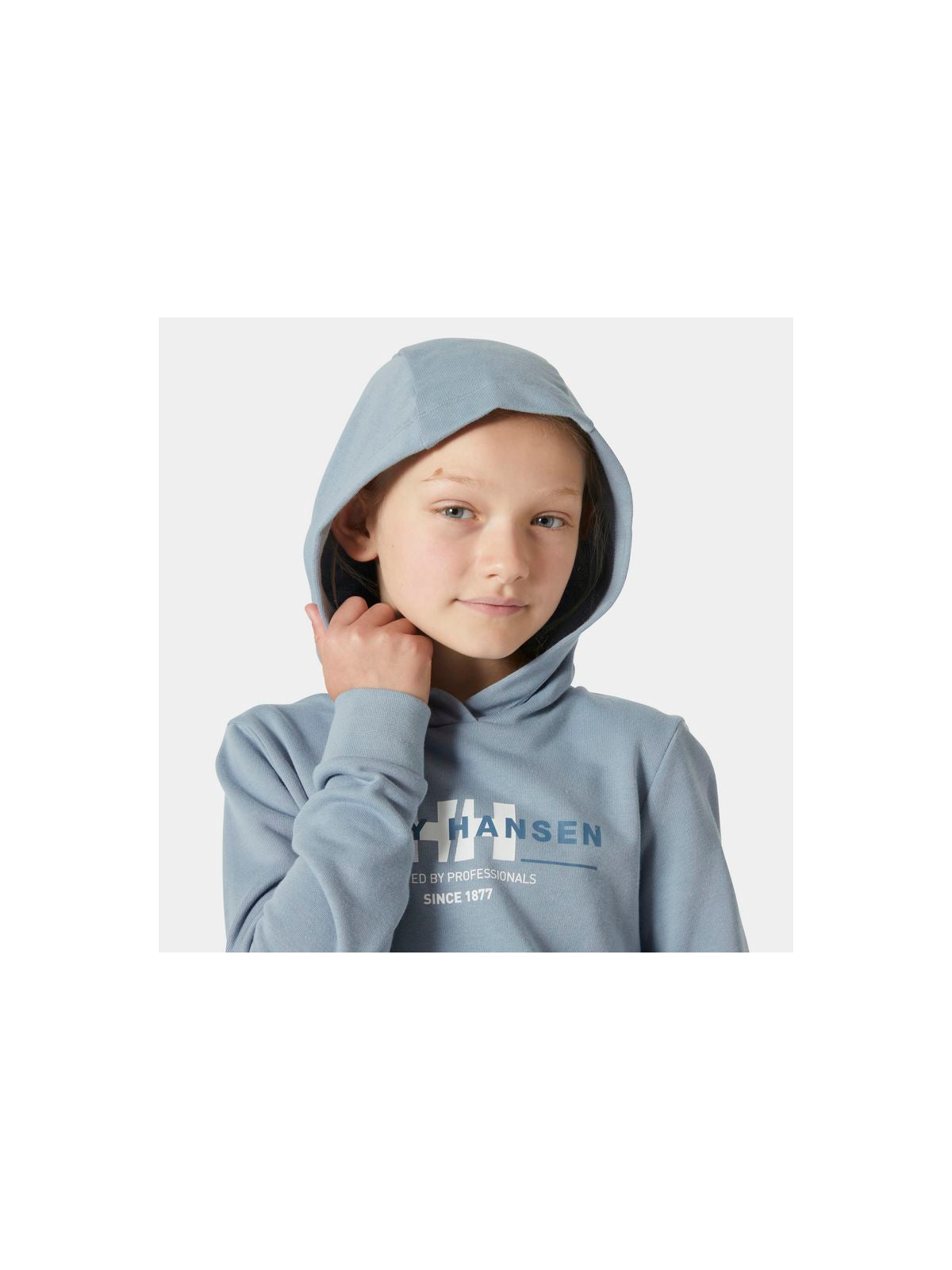 Bluza HELLY HANSEN JR HH GRAPHIC HOODIE niebieski - Adventure Sports