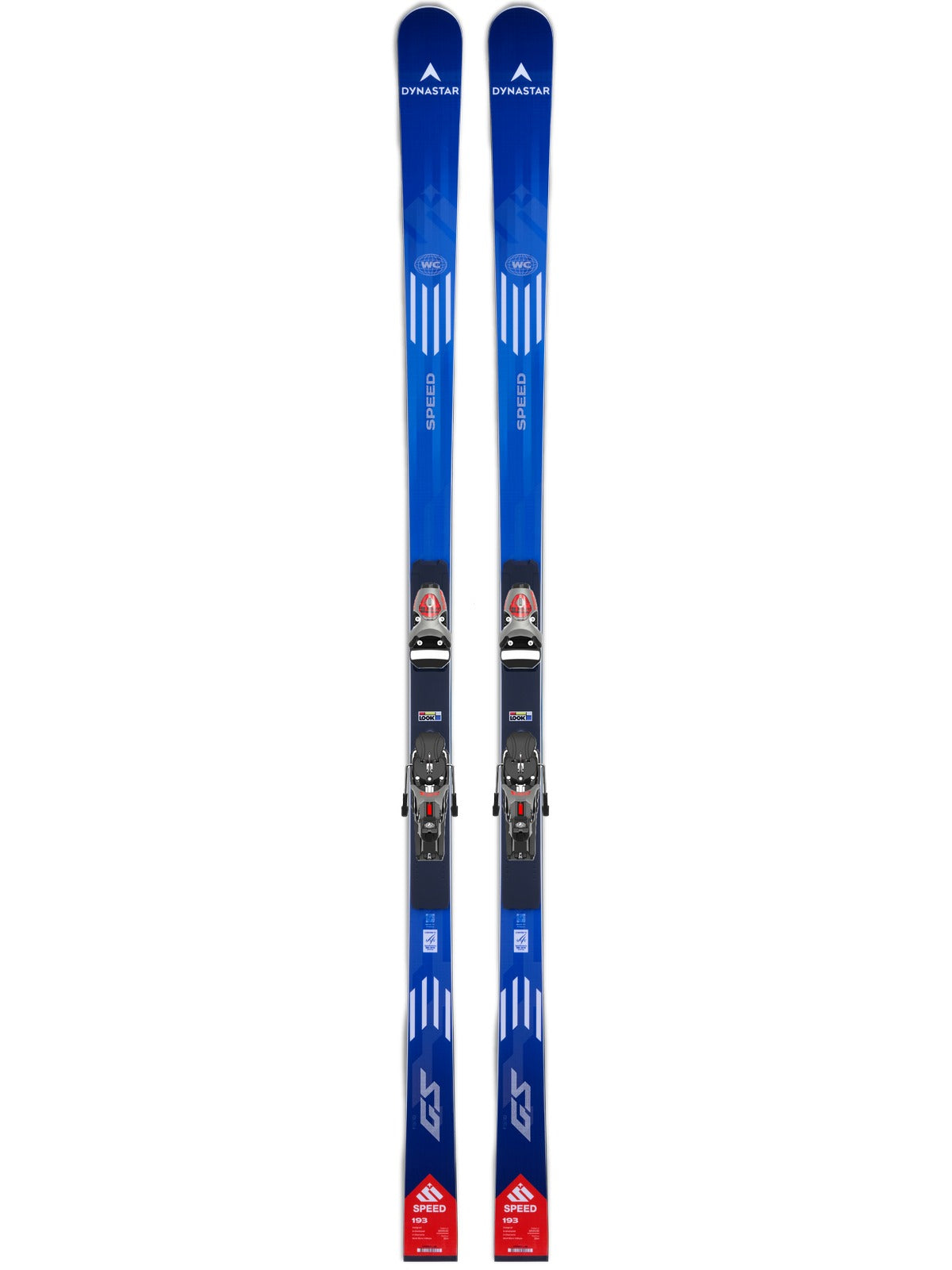 Narty DYNASTAR Speed Course WC FIS GS Factory 193 R22 + wiązania LOOK PX 18 Wc Rockerace Silver Red
