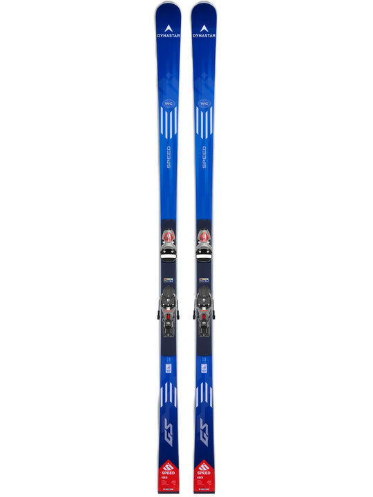 Narty DYNASTAR Speed Course WC FIS GS Factory 193 R22 + wiązania LOOK PX 18 Wc Rockerace Silver Red
