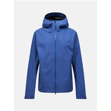 Kurtka narciarska męska PEAK PERFORMANCE Treeline HIPE 2.5L Shell Jacket niebieska
