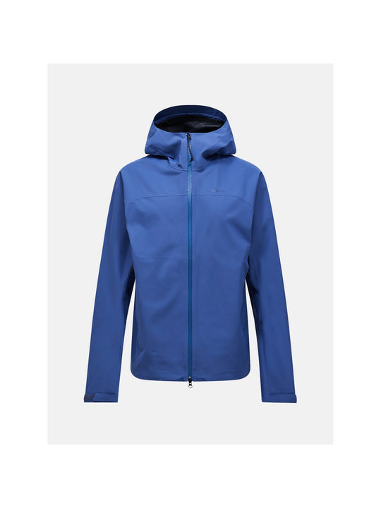 Kurtka narciarska męska PEAK PERFORMANCE Treeline HIPE 2.5L Shell Jacket niebieska
