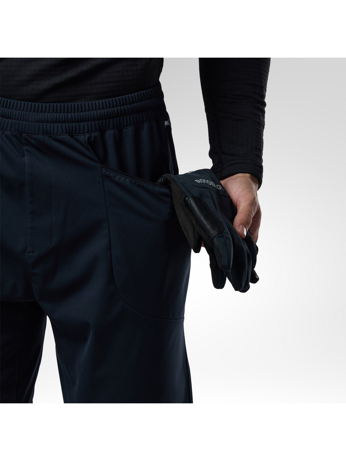 Spodnie męskie ROSSIGNOL M Venon Softshell Pant czarne