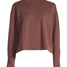 Bluza damska CASALL Peachy Crew Neck brązowa
