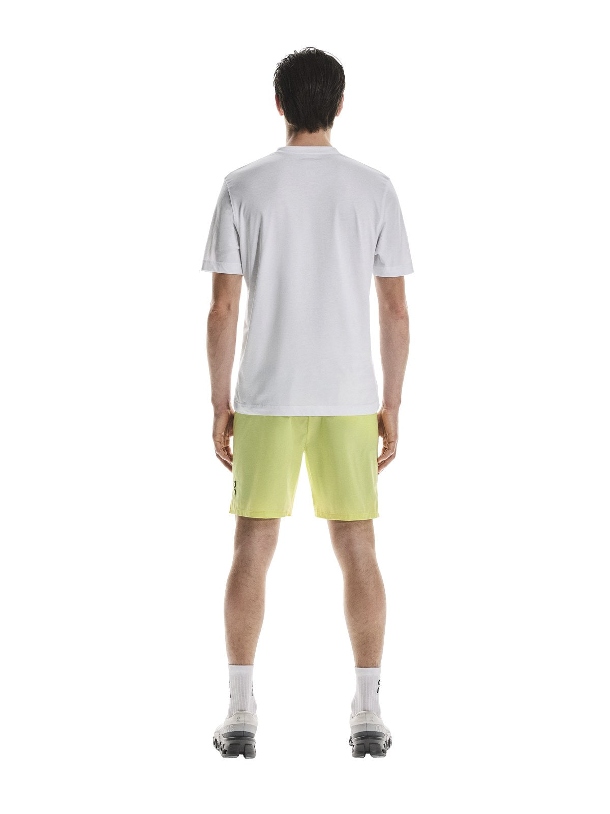 Szorty do biegania On Performance Hybrid Short żółty