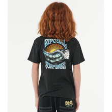 Koszulka RIP CURL HAZED &amp; TUBED TEE-BOY czarna
