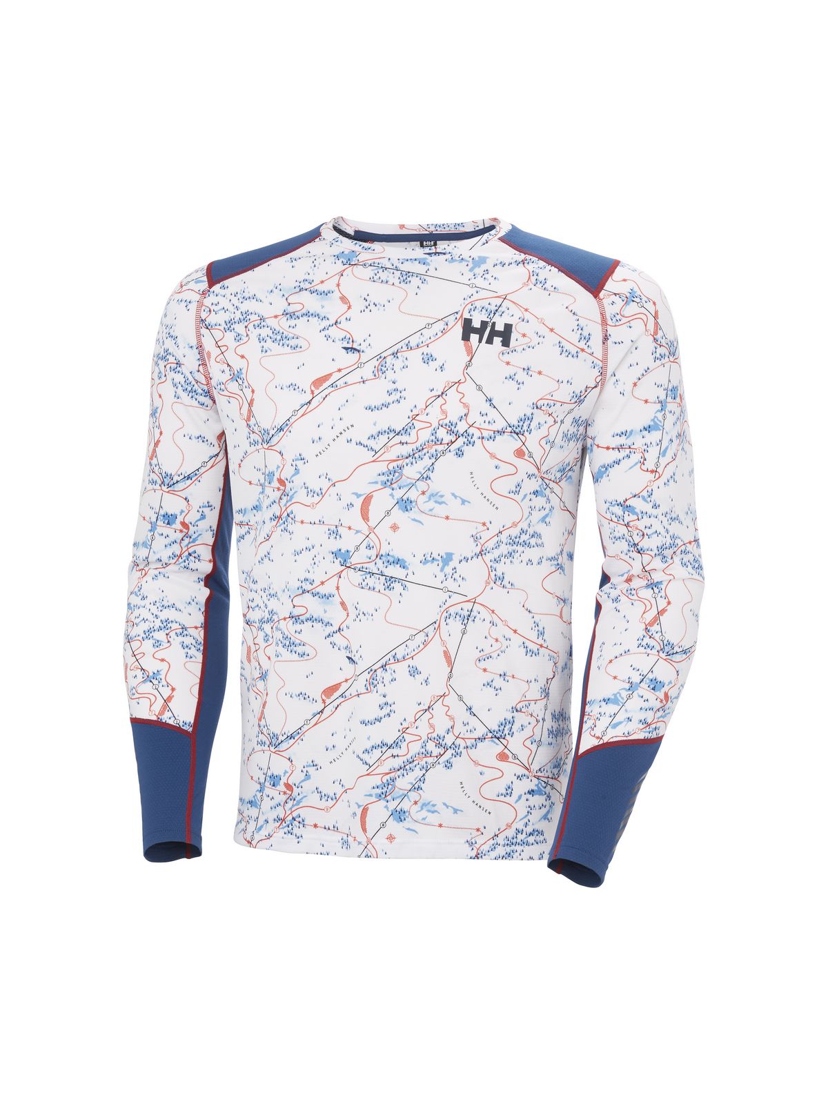 Bielizna termiczna męska HELLY HANSEN LIFA ACTIVE CREW biała