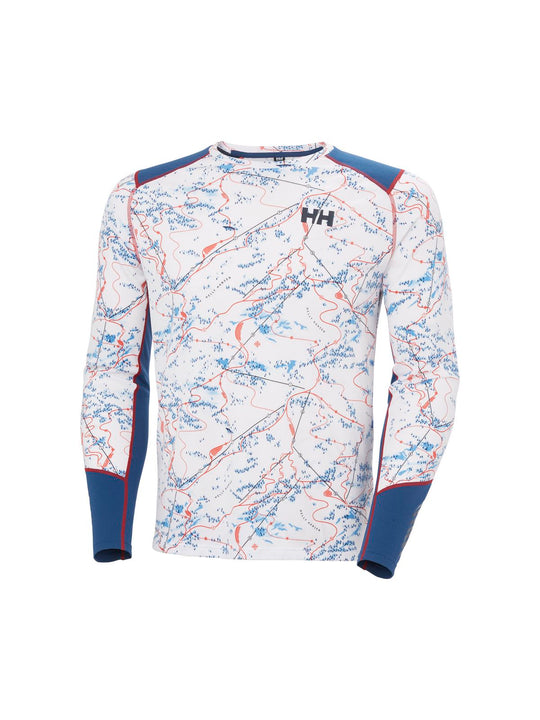 Bielizna termiczna męska HELLY HANSEN LIFA ACTIVE CREW biała
