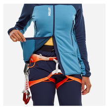 Bluza damska MILLET Fusion Grid Hoodie W niebieska
