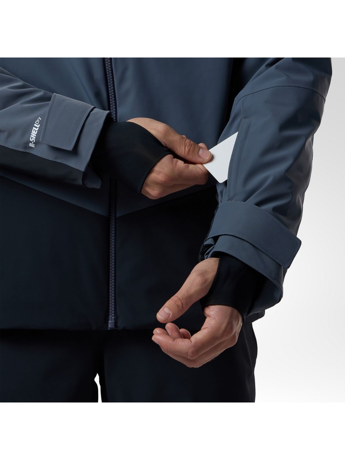 Kurtka narciarska męska ROSSIGNOL M 4Ws Blackside Insulated Jack szara