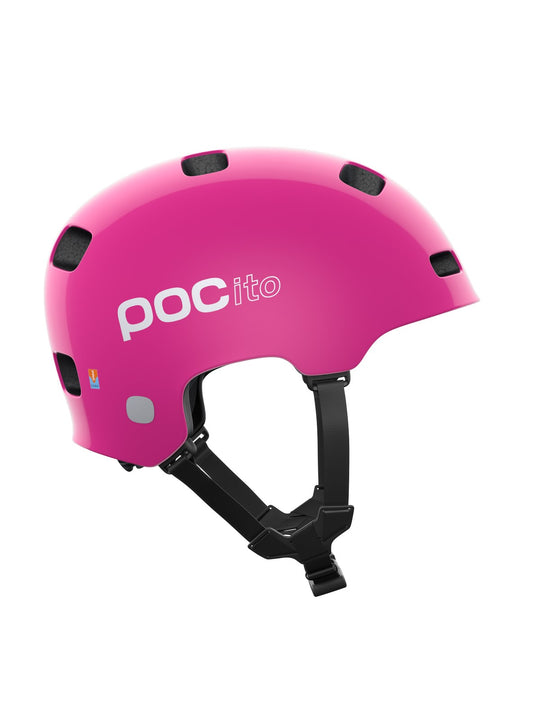 Kask rowerowy POCito Crane MIPS fluo pink - Adventure Sports
