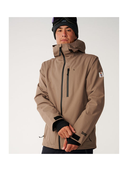 Kurtka męska RIP CURL S-Series 10K10K Shell Jkt brązowa
