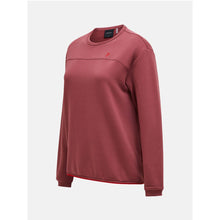 Bluza damska PEAK PERFORMANCE W Trail Polartec Power Grid Crew kolor czerwony
