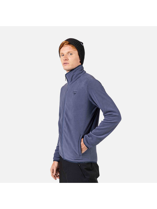 Bluza męska ROSSIGNOL Strawpile Fleece Fz niebieska
