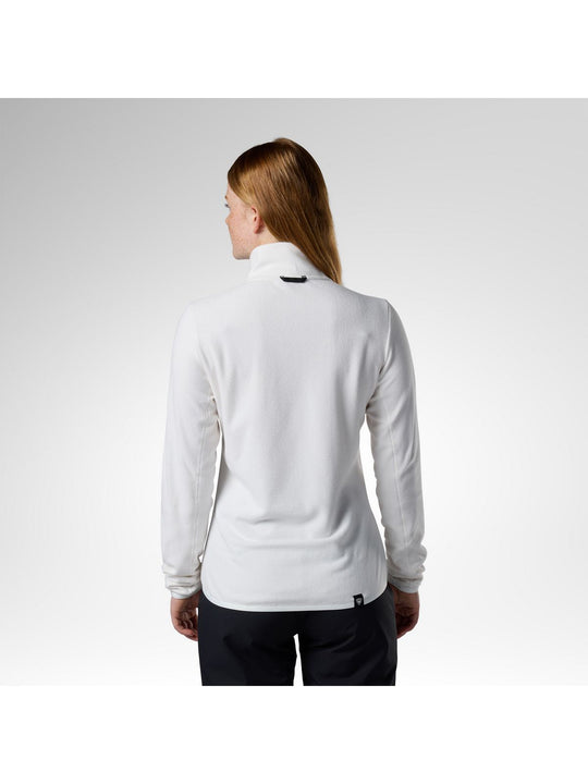 Bluza damska ROSSIGNOL W Quarter Zip Polar Fleece biała
