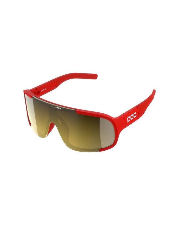 Okulary rowerowe POC Aspire Wide Fit czerwony cat.2 Clarity Road/Partly Sunny Gold
