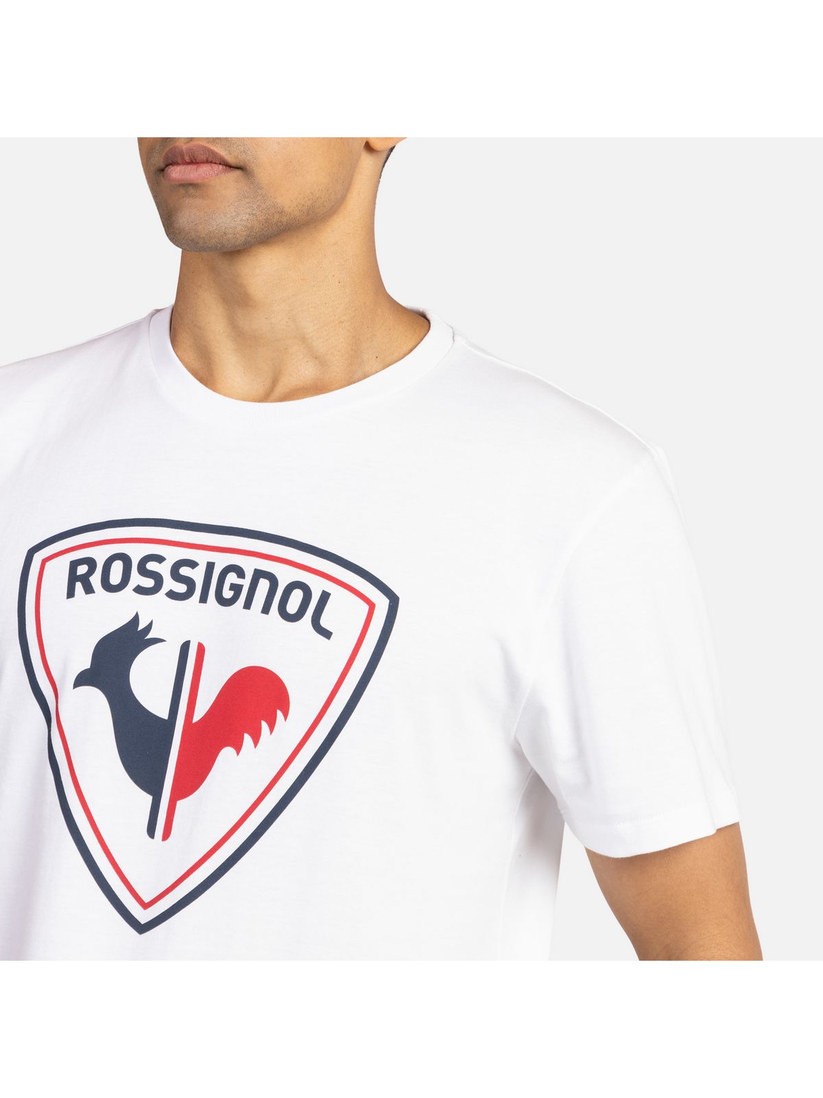 Koszulka męska ROSSIGNOL Cliffside Tee biały - Adventure Sports