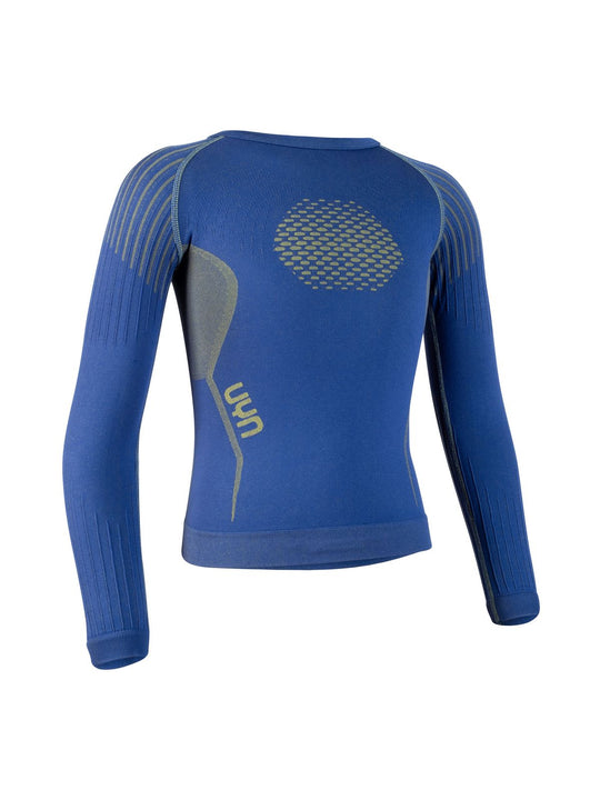 Bielizna termoaktywna dla dzieci UYN Visyon Junior Uw Set góra+dół niebieski
